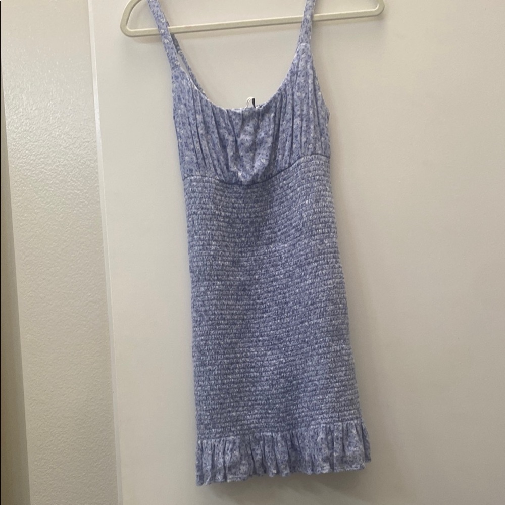 Abercrombie Floral Blue Dress - Picture 4 of 6